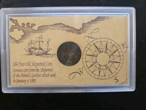 186 year old shipwreck coin - 186,