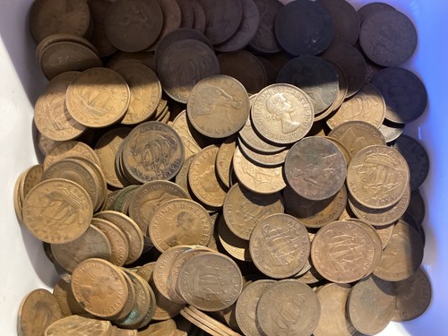 Half pennies bulk - 25,