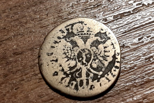 Old silver coin - old, 1790