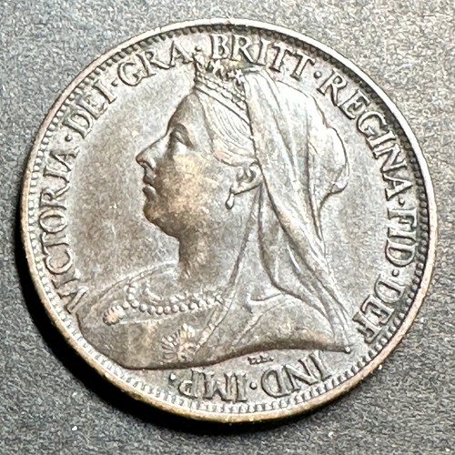 1900 queen victoria farthing - victoria,