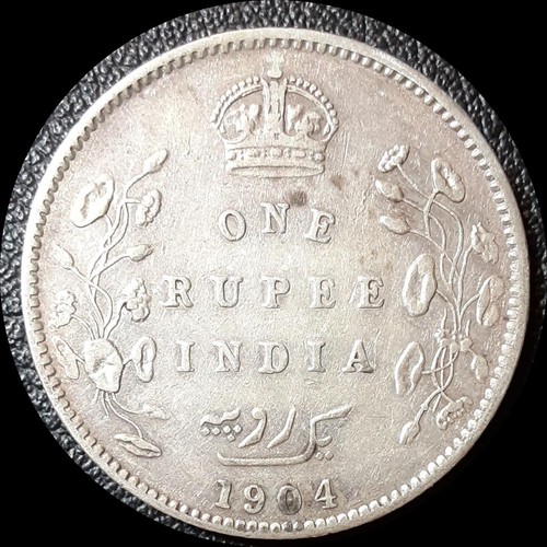 India 1904 rupee - rupee,, old