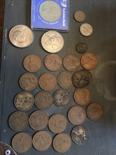 Old coins joblot british - coins,
