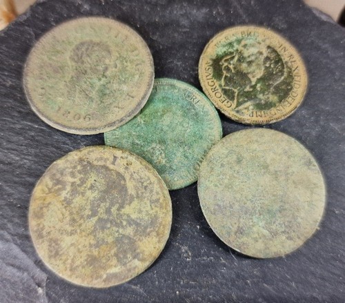 Old british empire - coins, x