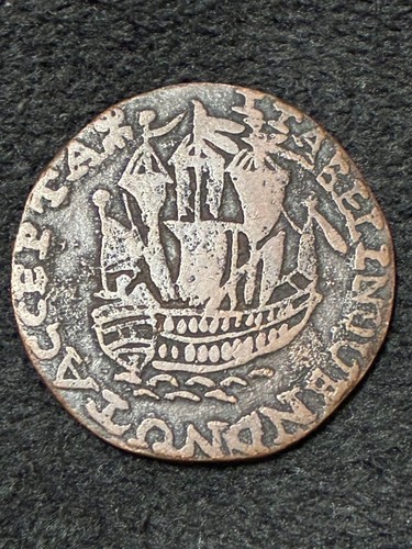 1767 antique copper coin - 1767,