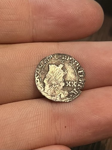 Rare 1637 pence charles - rare,