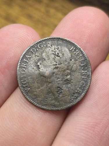 1879 great britain farthing - great,