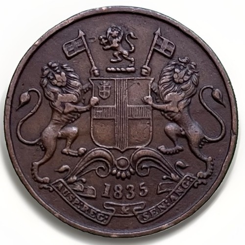Quarter anna coin 1835 - anna,