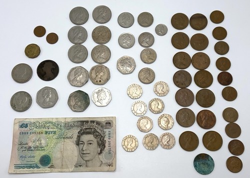 Lot british money currency - lot,