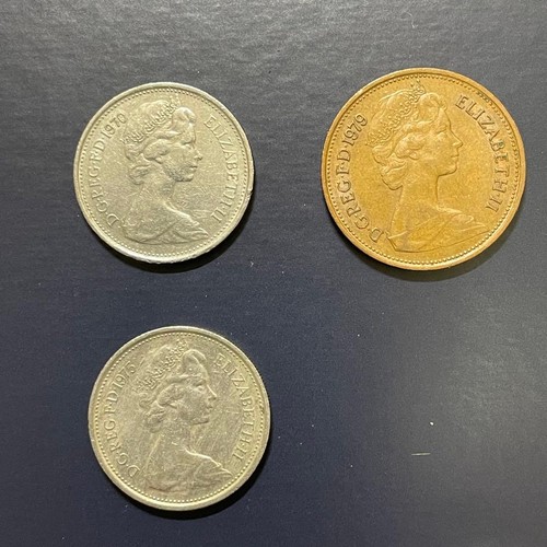 Vintage elizabeth coins - vintage,