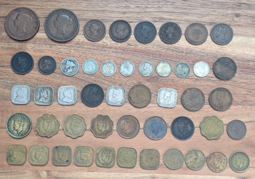 Lot old british - 48, ceylon