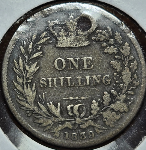 1839 shilling victoria - -,