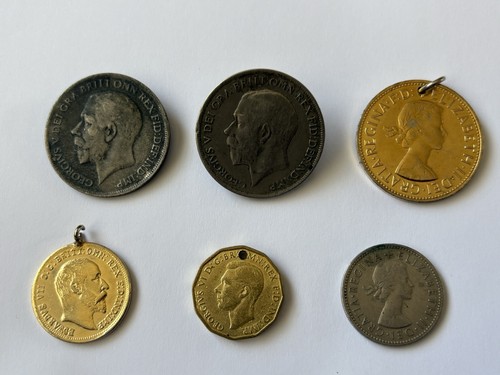 Various old british coin - various,