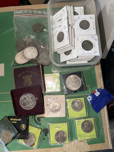 Job lot old english coins - of,