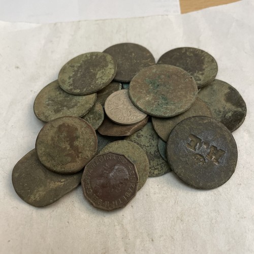 Old english coins found - coins,
