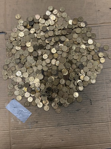 5kg old british coin - old,