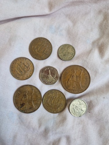 Joblot old british coins - joblot,