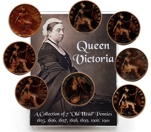 Old head penny set queen - penny,