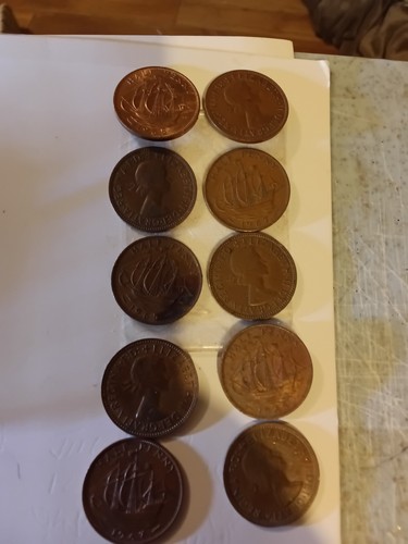 Queen elizabeth old - 10, half
