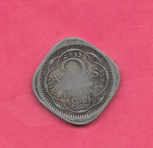 British india km541 1941 - india,